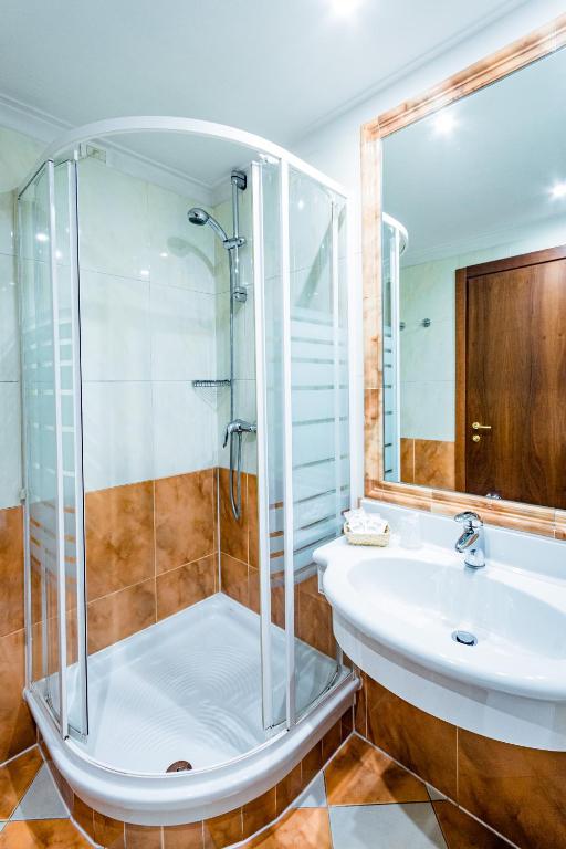 Kúpeľňa v ubytovaní Hotel Lucrezia Borgia