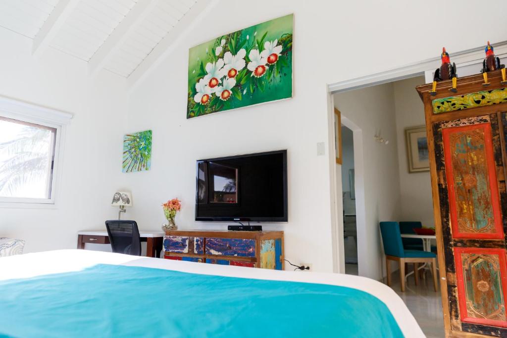 Casalina Garden 2 blocks to Palm Beach & Kitesurfing school - Appartamento Di Penthouse