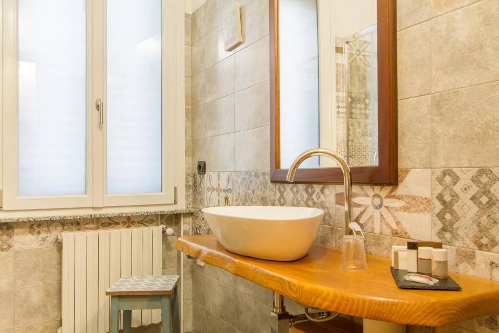 Koupelna v ubytování Le Camere Di Aladino