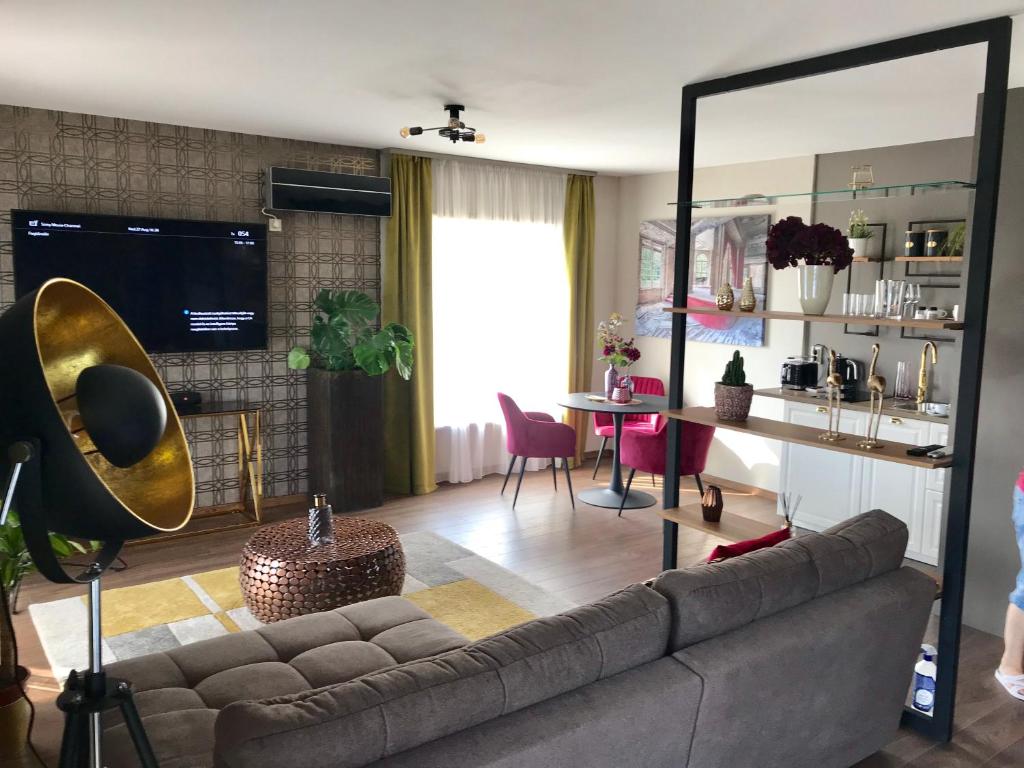 Posezení v ubytování Bali Butique Rooms