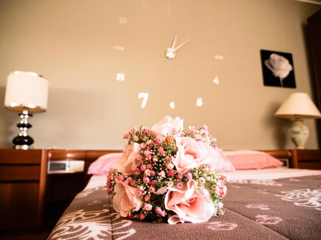Posteľ alebo postele v izbe v ubytovaní B&B Laura