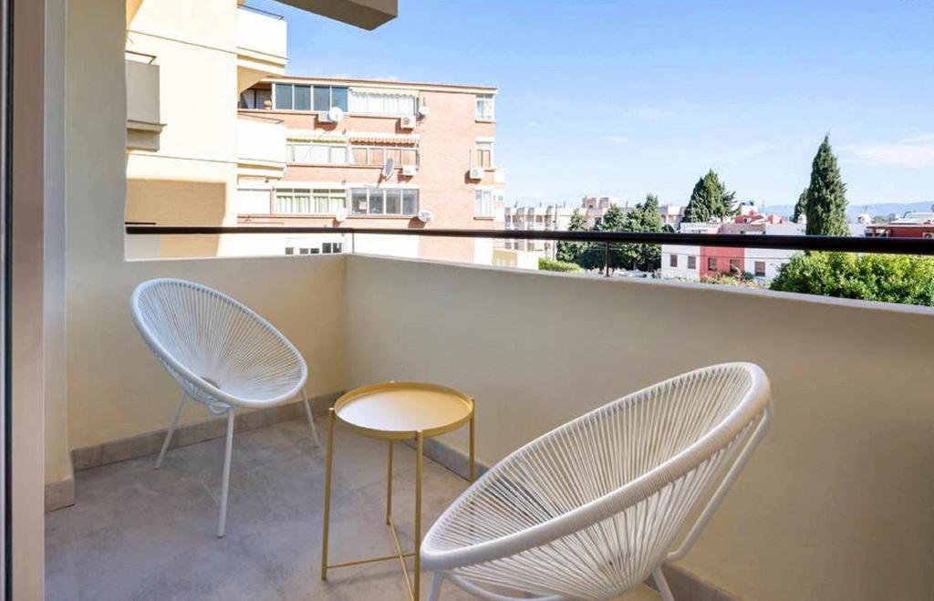 Balkon lub taras w obiekcie Apartment Club Playa Flores Torremolinos