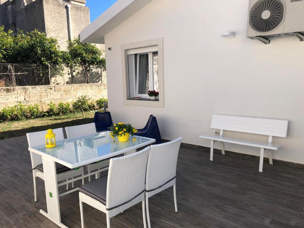 Balkón alebo terasa v ubytovaní Villa Aurora e Villa Oceano