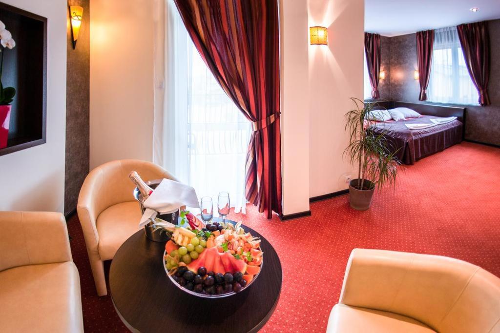 Część wypoczynkowa w obiekcie Hotel Konstancja