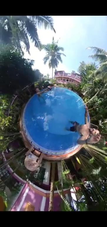 Bazén v ubytování Wilson Ayurvedic Beach Resorts nebo v jeho okolí