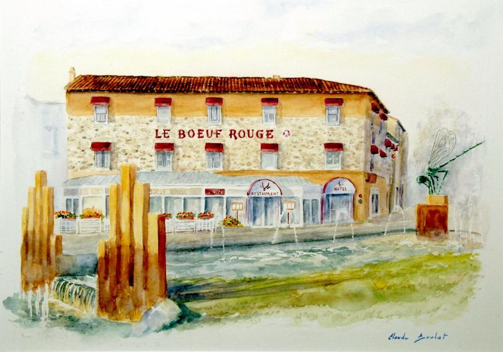 Fotografie z fotogalerie ubytování The Originals City, Hôtel Le Boeuf Rouge, Saint-Junien v destinaci Saint-Junien