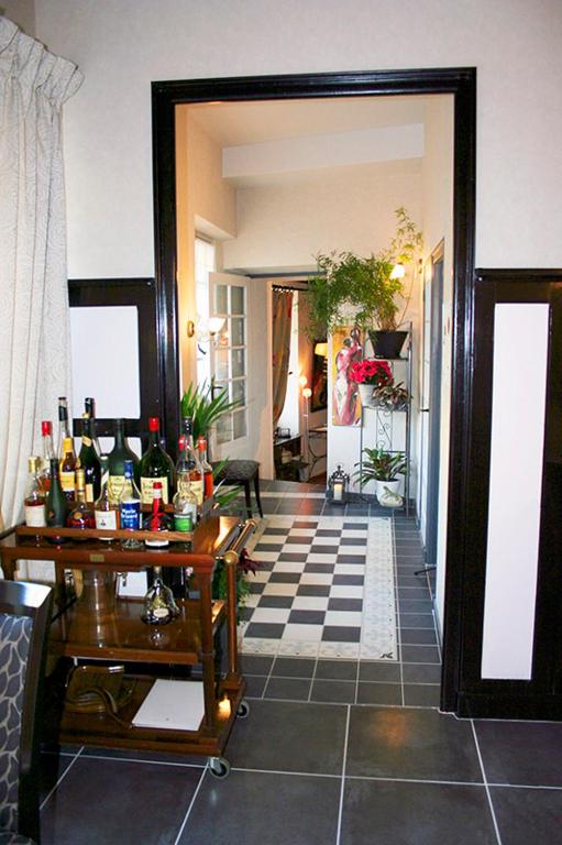 Posezení v ubytování Logis Hotel Restaurant Nougier