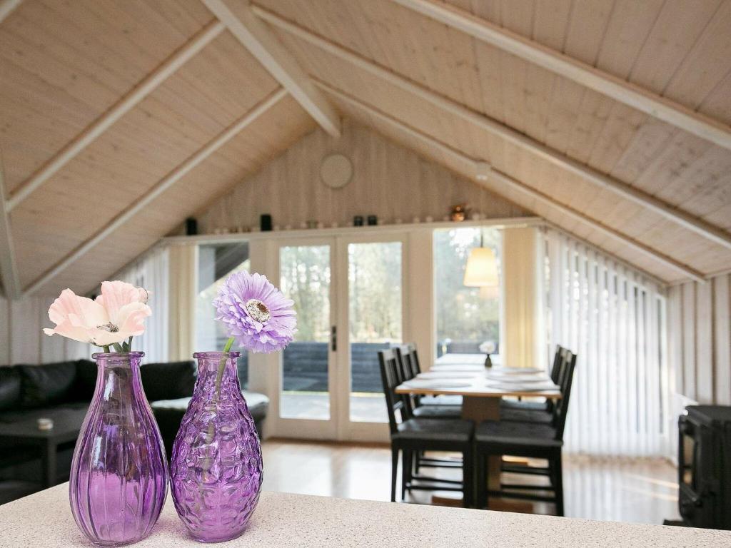 Posezení v ubytování 4 person holiday home in Oksbøl-By Traum