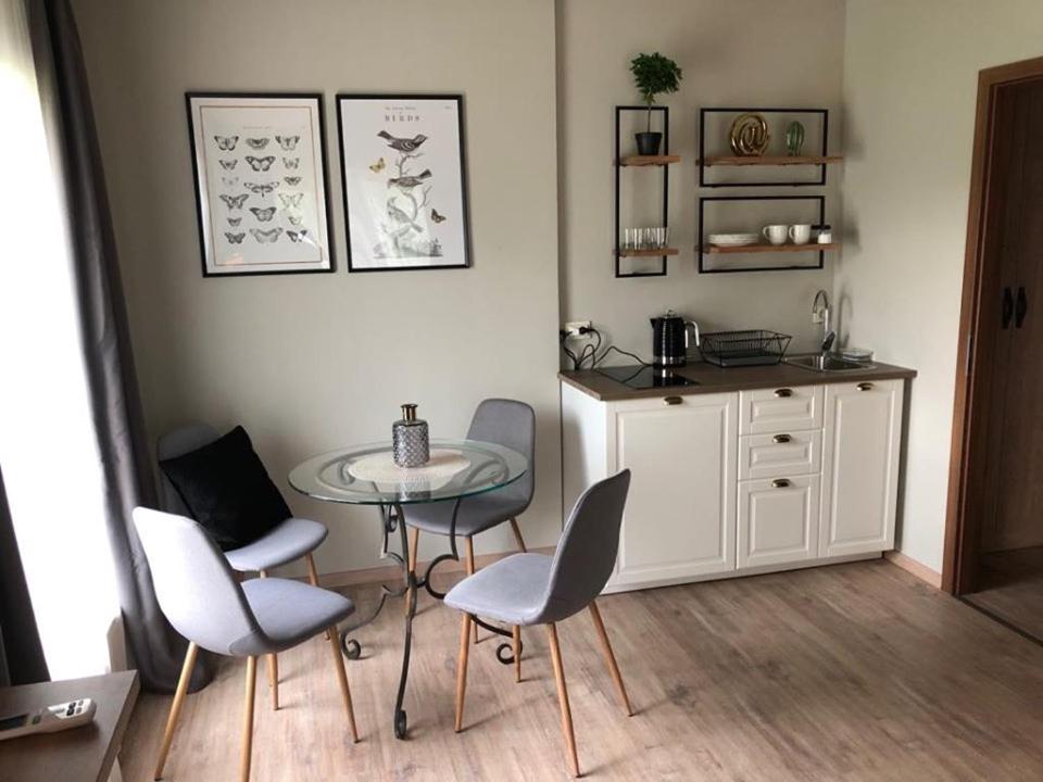 Kuchyň nebo kuchyňský kout v ubytování Bali Butique Rooms