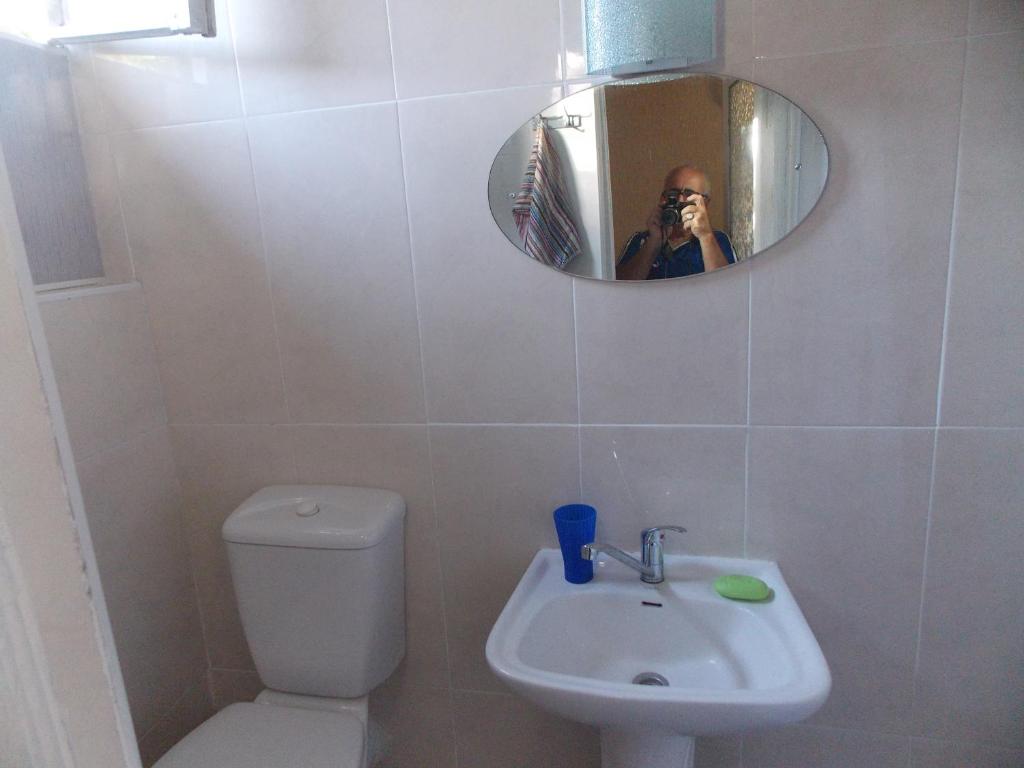 Koupelna v ubytování Babibu