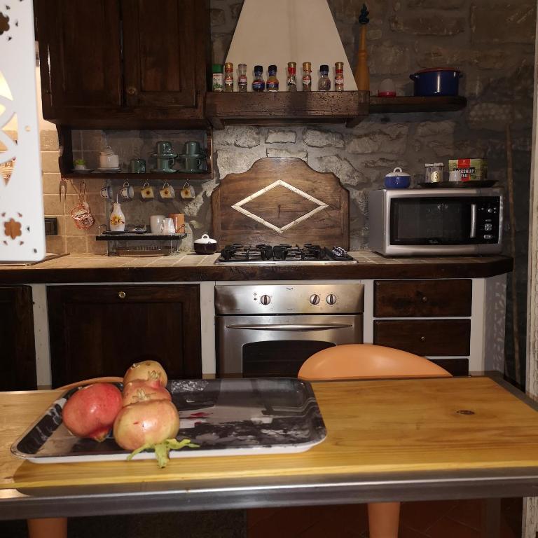 Nhà bếp/bếp nhỏ tại Casa Mirella