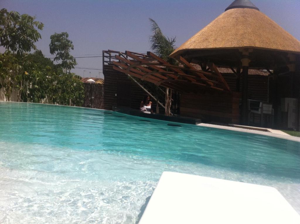 Basen w obiekcie Villa Campito lub w pobliżu