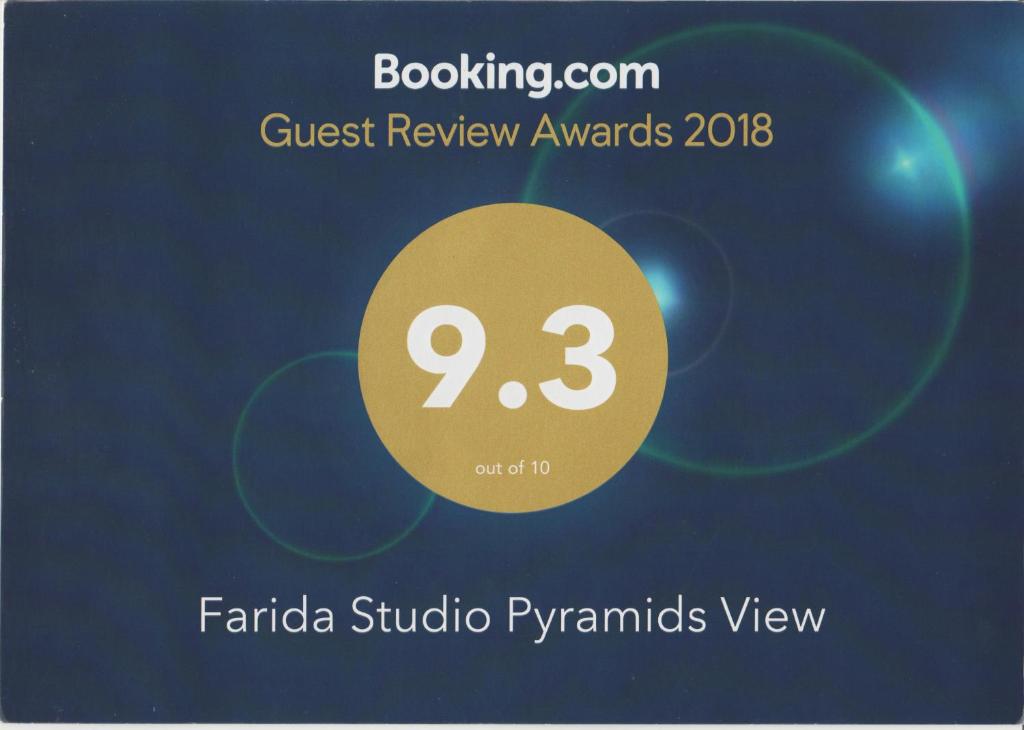 Certifikát, hodnocení, plakát nebo jiný dokument vystavený v ubytování Farida Pyramids Boutique Hotel