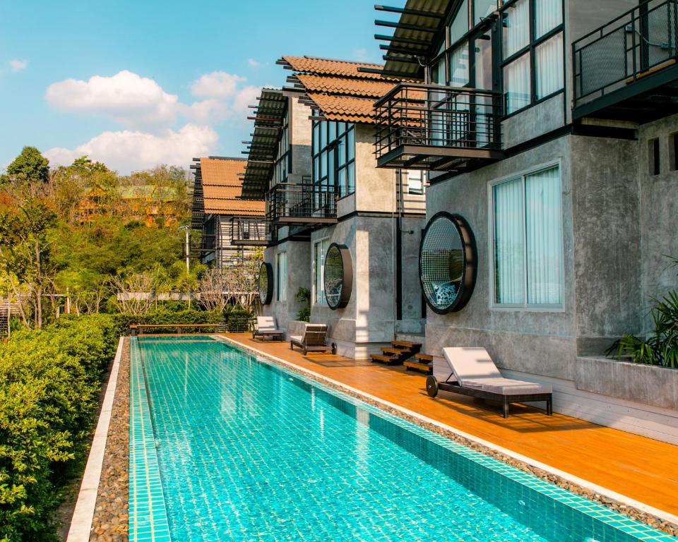 Bazén v ubytování Vino Neste Private Pool Villas nebo v jeho okolí