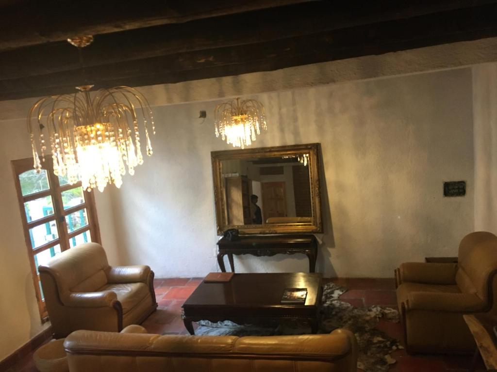 Posezení v ubytování Hotel Del Rio