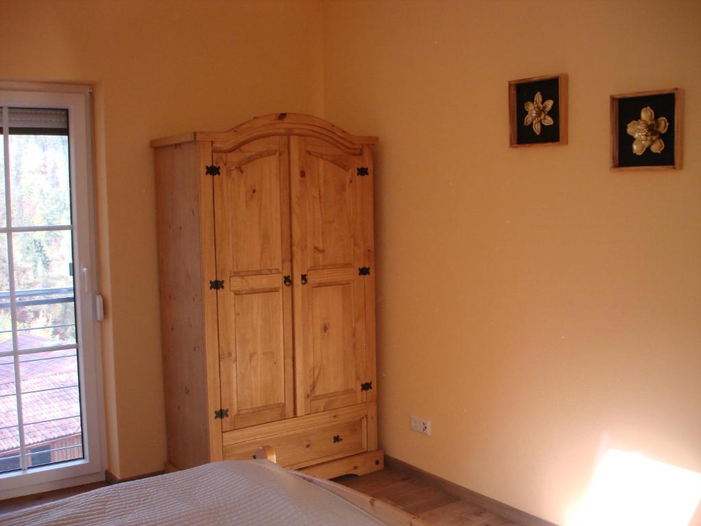 Postel nebo postele na pokoji v ubytování Ferienwohnung Anna