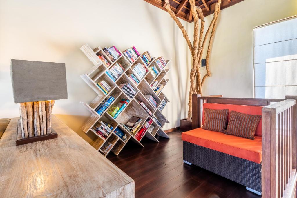 Postel nebo postele na pokoji v ubytování Pristine Yuyu Villa Balian