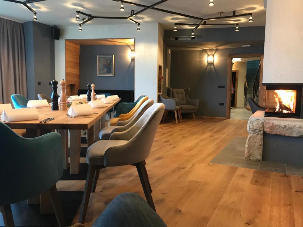 Posezení v ubytování Guesthouse Tolc