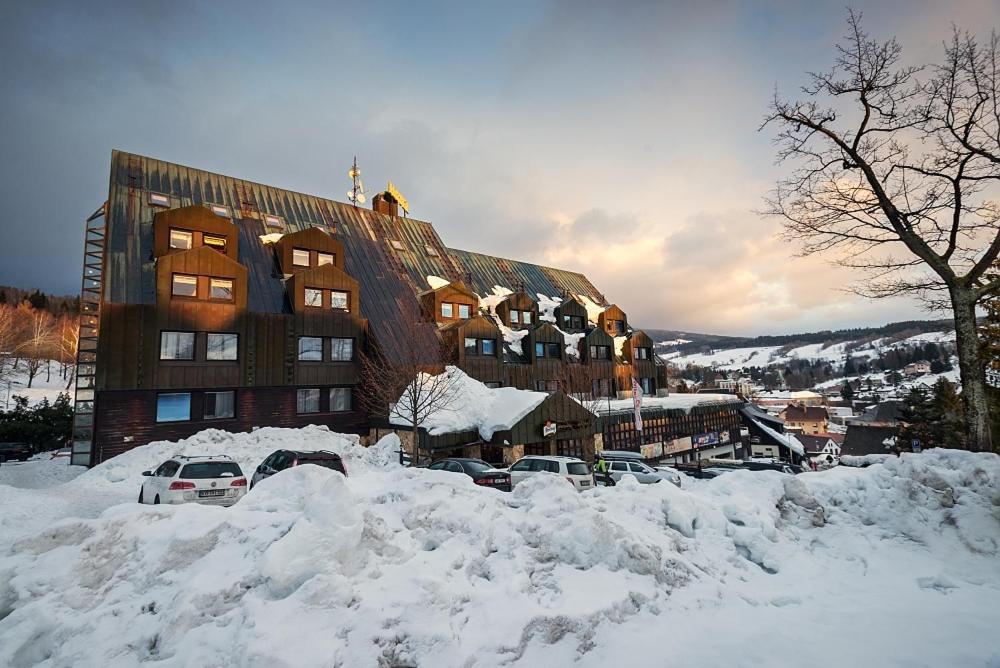 Sporthotel Bohemia v zimě