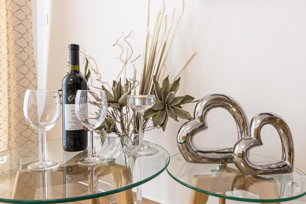 Nápoje v ubytování Apartmány Speicher
