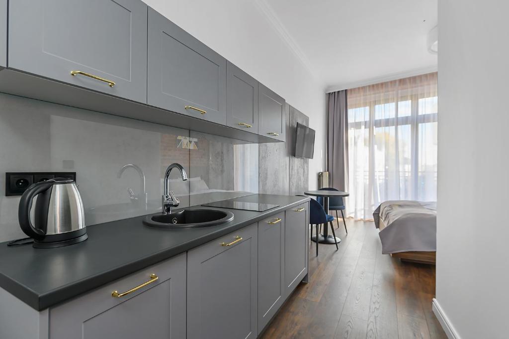 Aparthotel Krzywa Kamienica - Resim 20