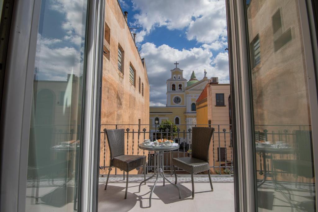 Balkón alebo terasa v ubytovaní Palazzo Caracciolo del Sole