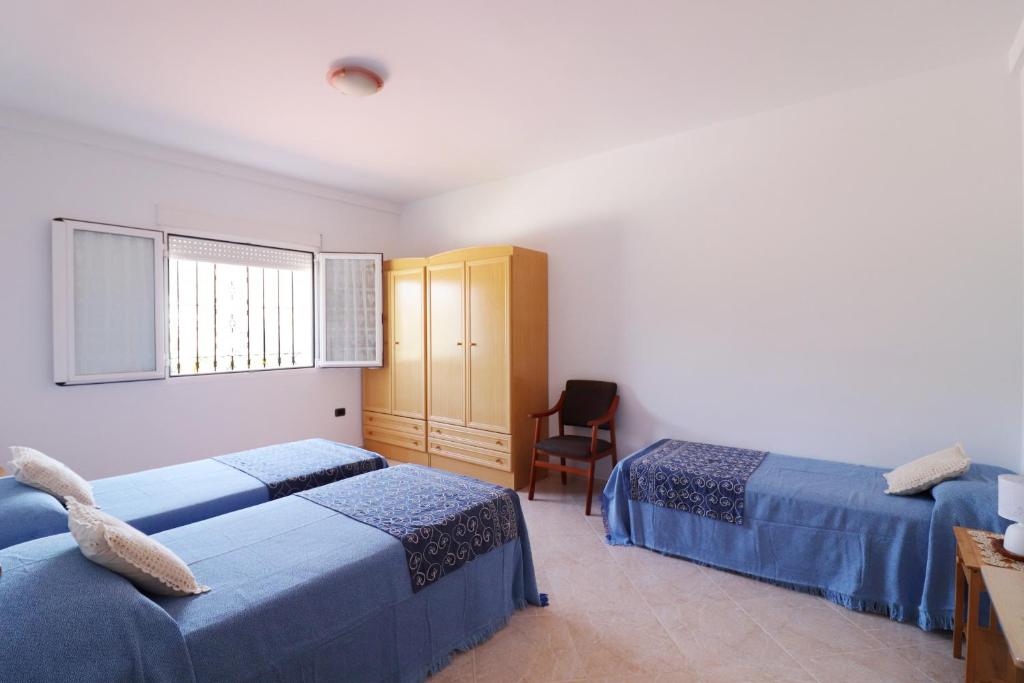 Postel nebo postele na pokoji v ubytování Apartment Zafiro Meneguina by SpainSunRentals 1120