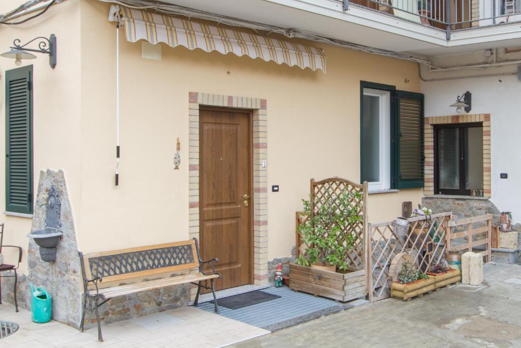 Budova, kde se bed and breakfast nachází