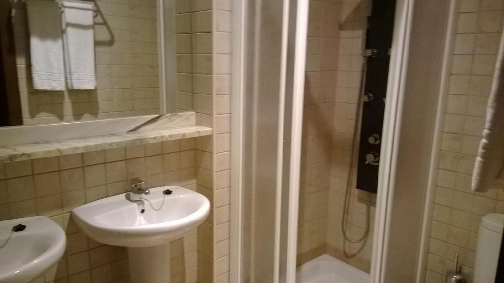Kúpeľňa v ubytovaní Hostal Patrón