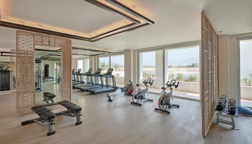 Fitness centrum a/nebo fitness zařízení v ubytování Hyatt Regency Aqaba Ayla Resort