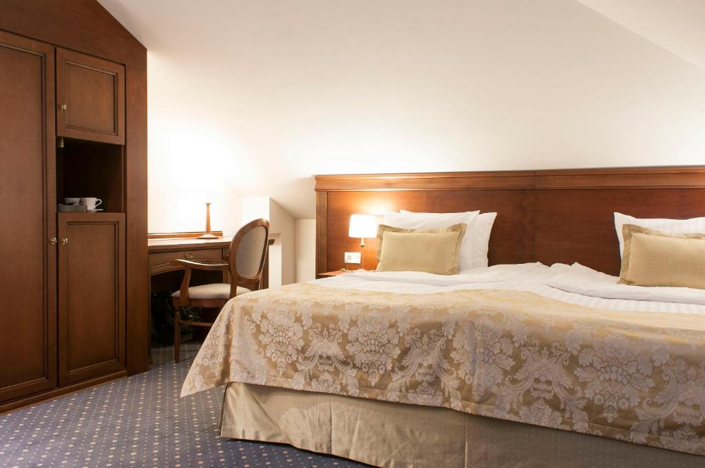 Postel nebo postele na pokoji v ubytování Hotel Splendor
