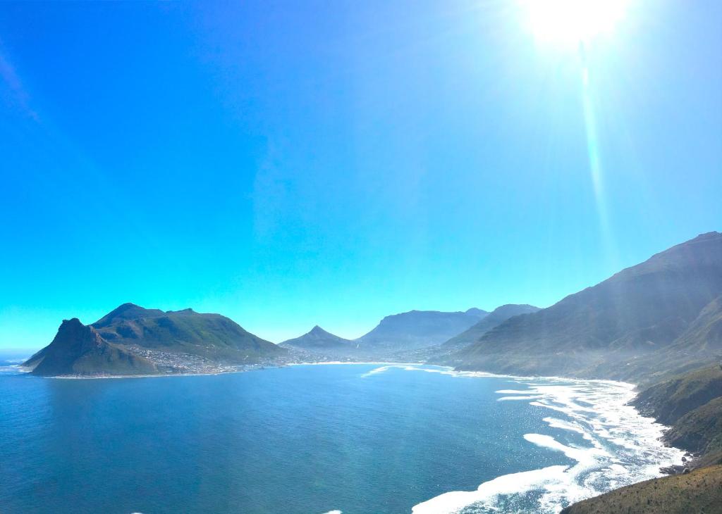 a view of a beach with mountains in the background at G Zero 3 @ The Breakers in Hout Bay