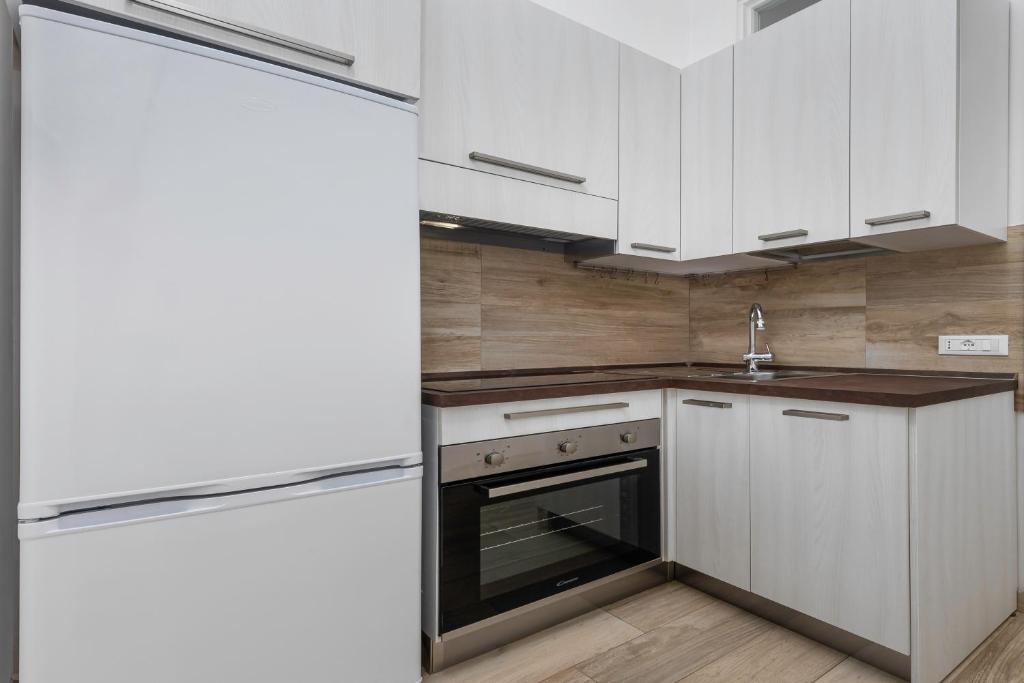 Kuchnia lub aneks kuchenny w obiekcie Casa da Suite Hora