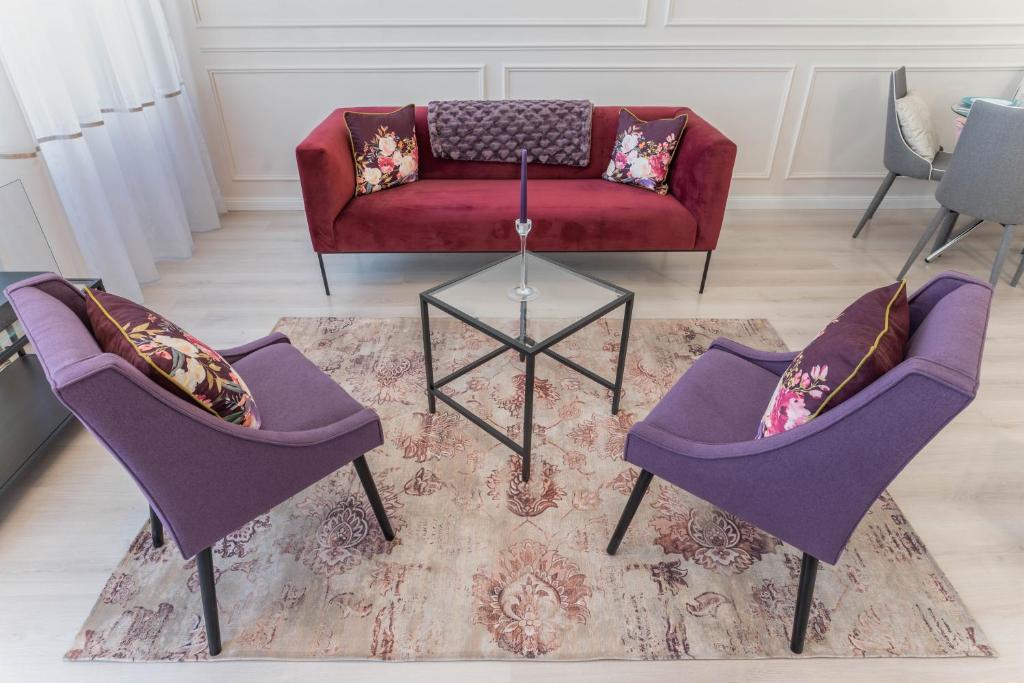 Posedenie v ubytovaní Milano Design Apartment City Center with AC