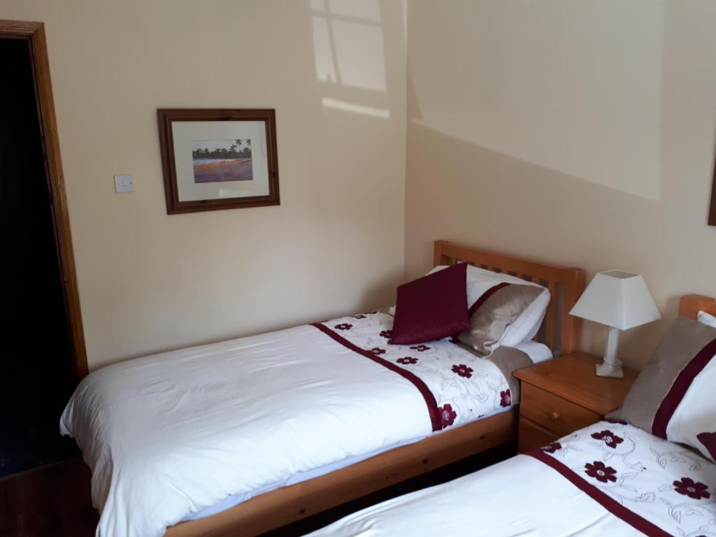 Postel nebo postele na pokoji v ubytování Birchdale House B&B