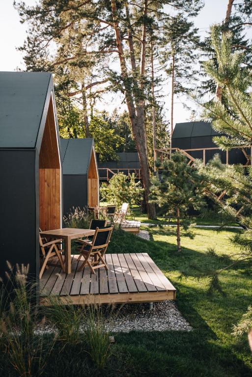 Zahrada ubytování Luxury glamping Chocolate village