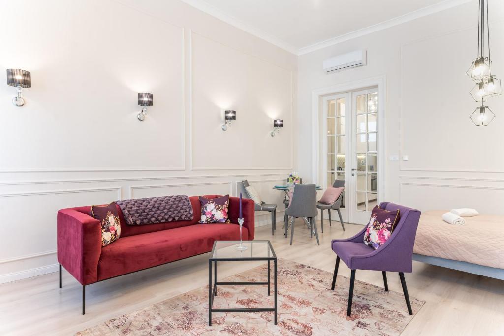 Posedenie v ubytovaní Milano Design Apartment City Center with AC
