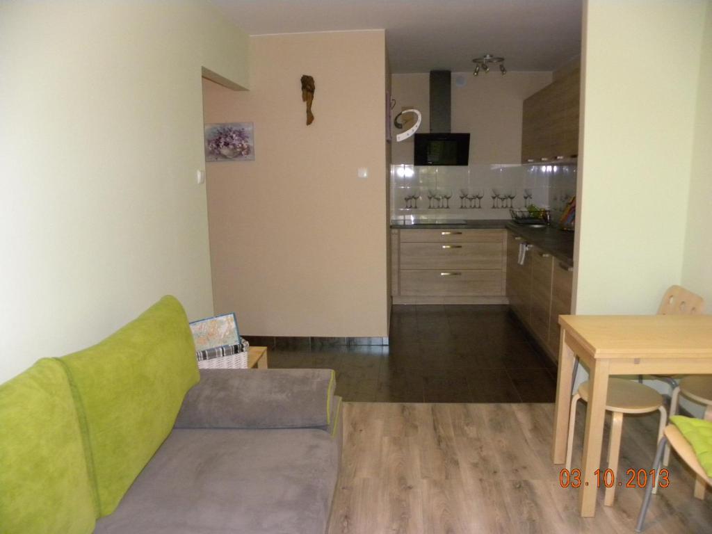 Kuchyňa alebo kuchynka v ubytovaní Apartament U Anny