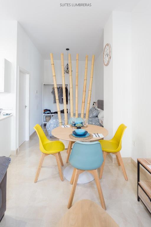 Posezení v ubytování Suites Lumbreras