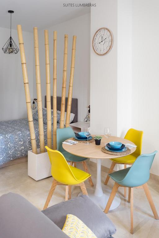 Posezení v ubytování Suites Lumbreras