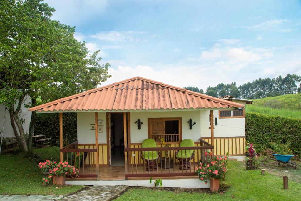 Zahrada ubytování Finca Hotel Yerbabuena