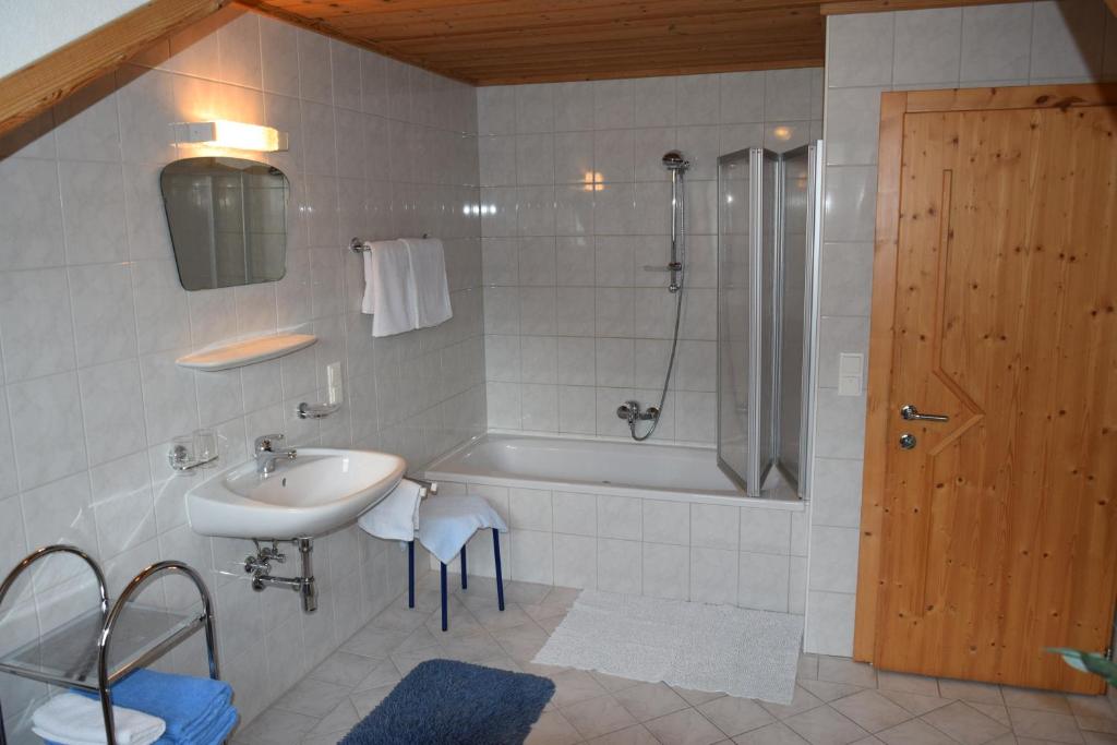 Kúpeľňa v ubytovaní Ferienwohnung Gapp