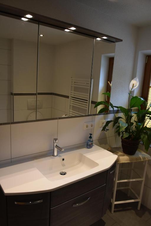 Kúpeľňa v ubytovaní Ferienwohnung Gapp
