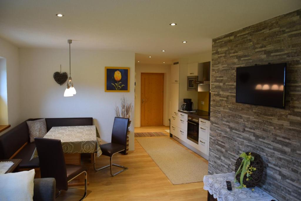 Kuchyňa alebo kuchynka v ubytovaní Ferienwohnung Gapp