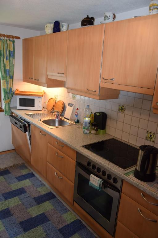Kuchyňa alebo kuchynka v ubytovaní Ferienwohnung Gapp