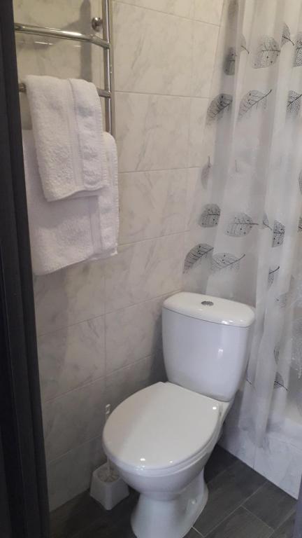 Vannituba majutusasutuses Guest House MAX