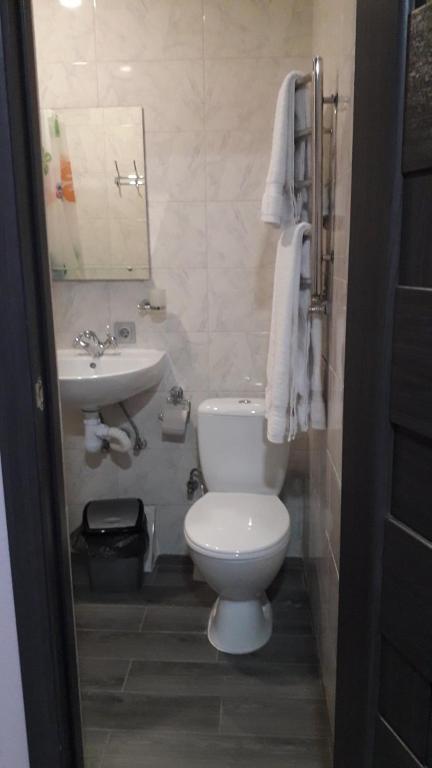 Vannituba majutusasutuses Guest House MAX