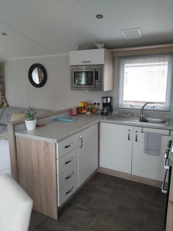 Static caravan in Lanark