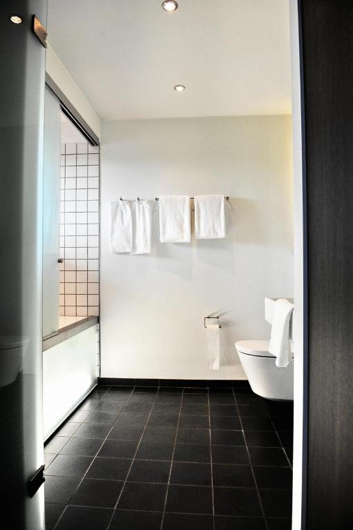 Kúpeľňa v ubytovaní Hotel Svanen Billund