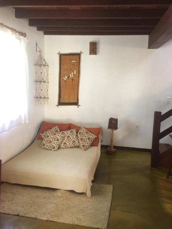 Postel nebo postele na pokoji v ubytování Vila Sofia chalès
